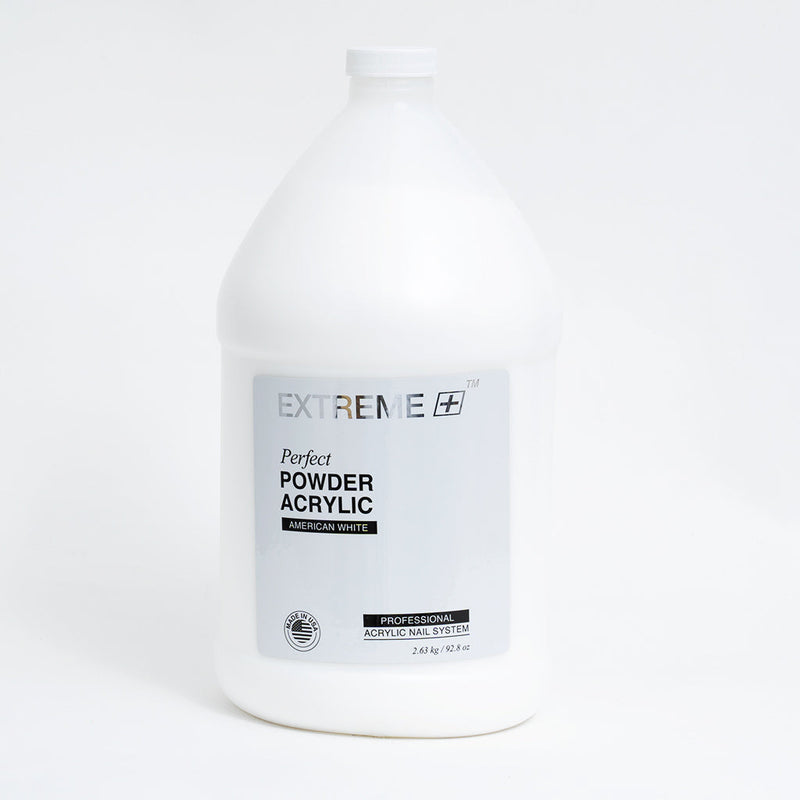 EXTREME+ Acrylic Nail Sculpting Powder 92.8 oz (1 Gallon) - American White