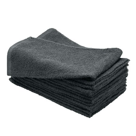 12 PCS Magna Plus Cotton Towels 100% Cotton - Charcoal Grey
