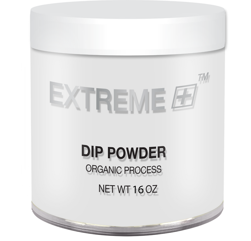 EXTREME+ Dipping Powder Organic - Pink & White: Crystal Clear 16 oz