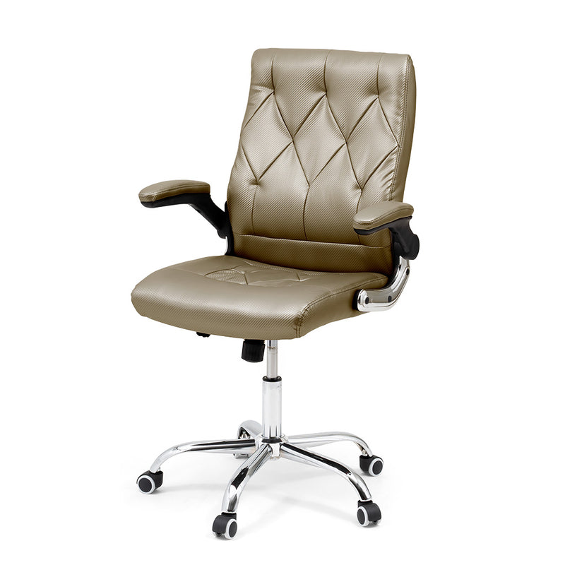 Customer Chair B207 Carbon Fiber - Bronze