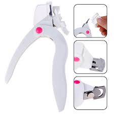 New Nail Art Nail Edge Clipper Cutter Acrylic Gel False Tips Frence U shape Trimmer Manicure Tool 3 Styles Cutting Ways