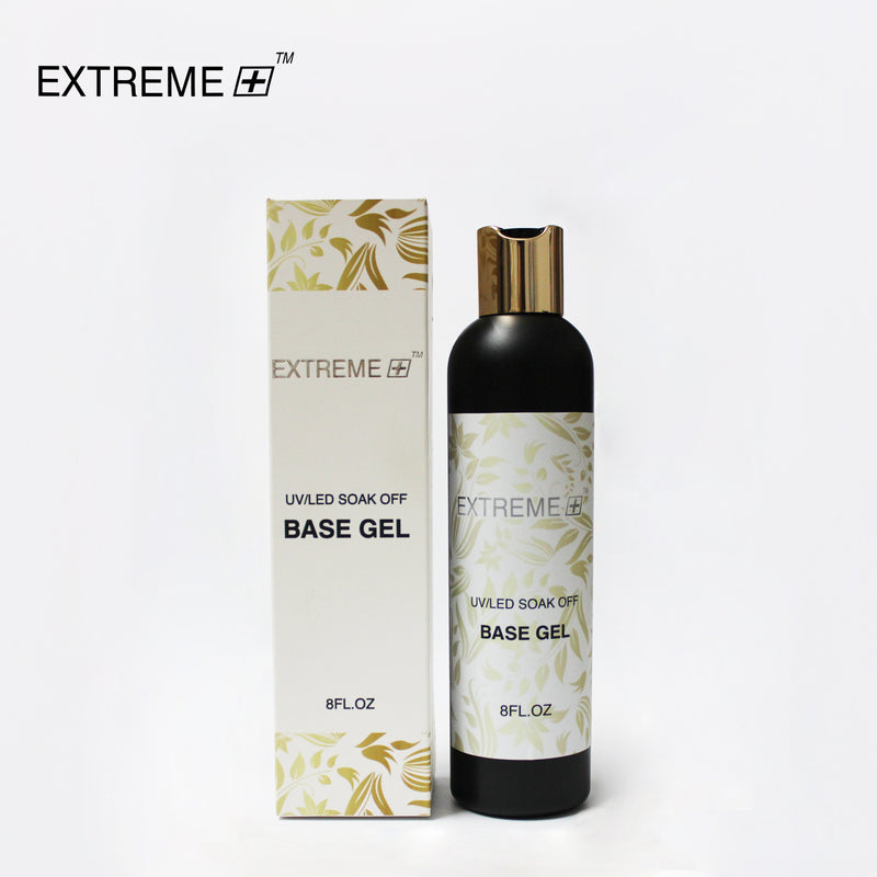 EXTREME+ Gel Base Coat 8oz - 4 FREE Bottles 0.5 oz