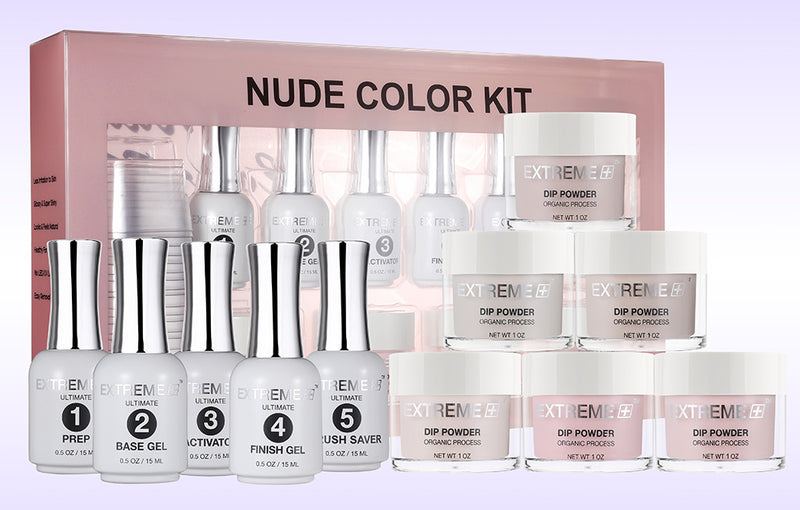 EXTREME+ Nude Color Dipping Powder Kit