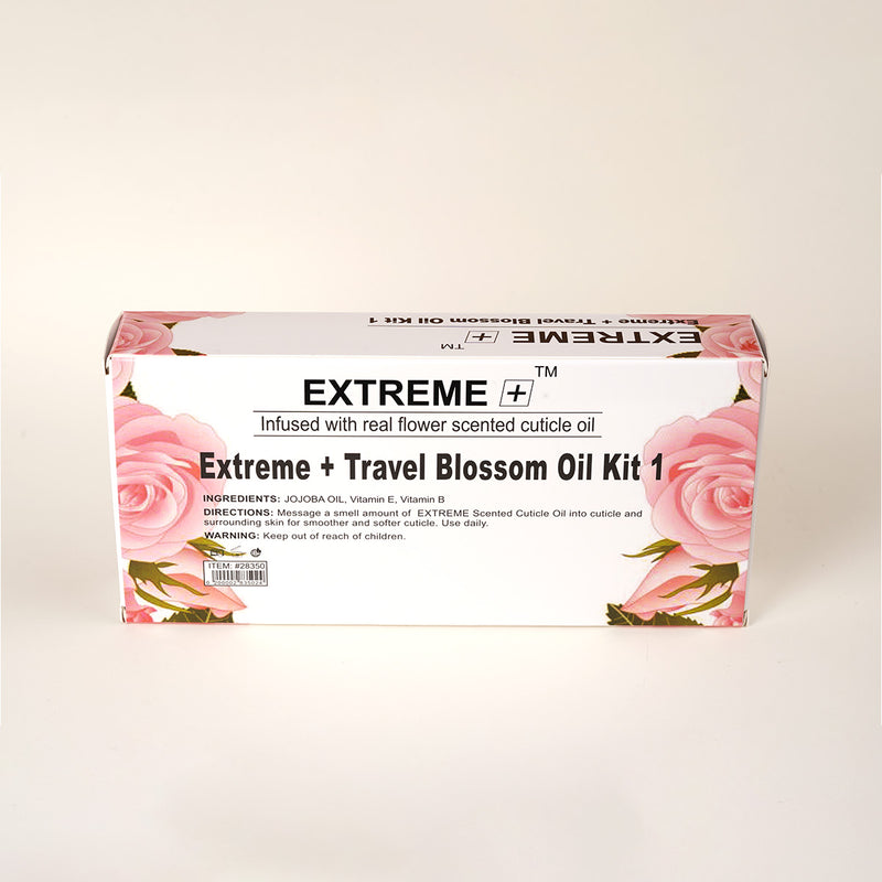 EXTREME+ Travel Oil Kit with Dropper, 5 Pcs, 0.6 oz each