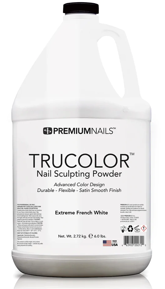 Premium Nails Powder gallon - Extreme French White