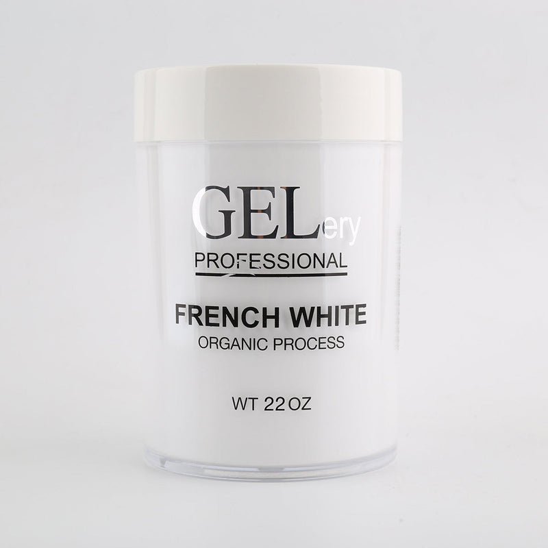 GELery Organic Dip Powder Pink & White 22oz - French White