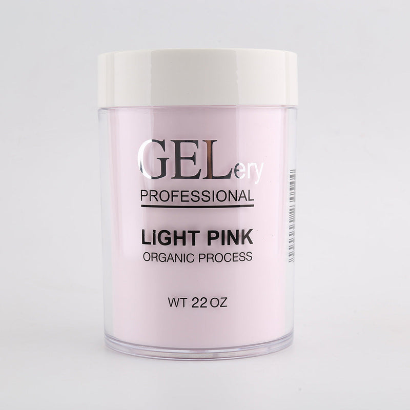 GELery Organic Dip Powder Pink & White 22oz - Light Pink