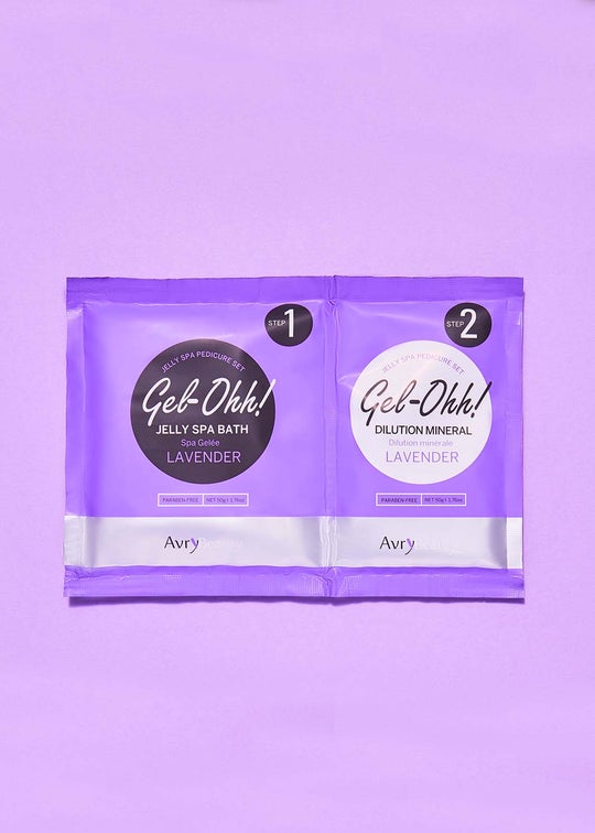 Avry Beauty Gel-Ohh Jelly Spa Bath - Lavender