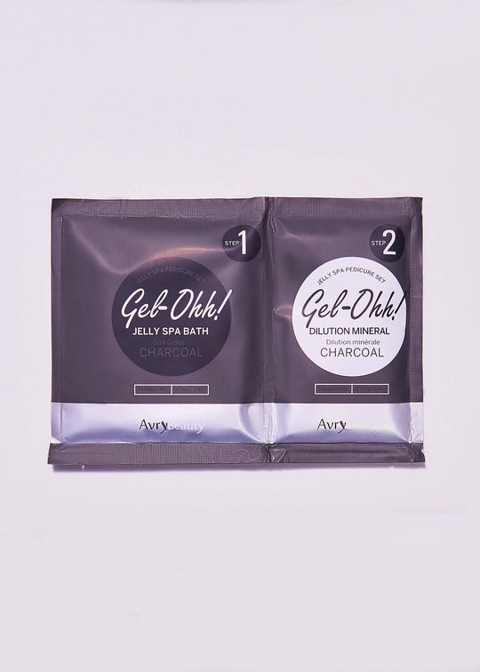 Avry Beauty Gel-Ohh Jelly Spa Bath - Charcoal Detox