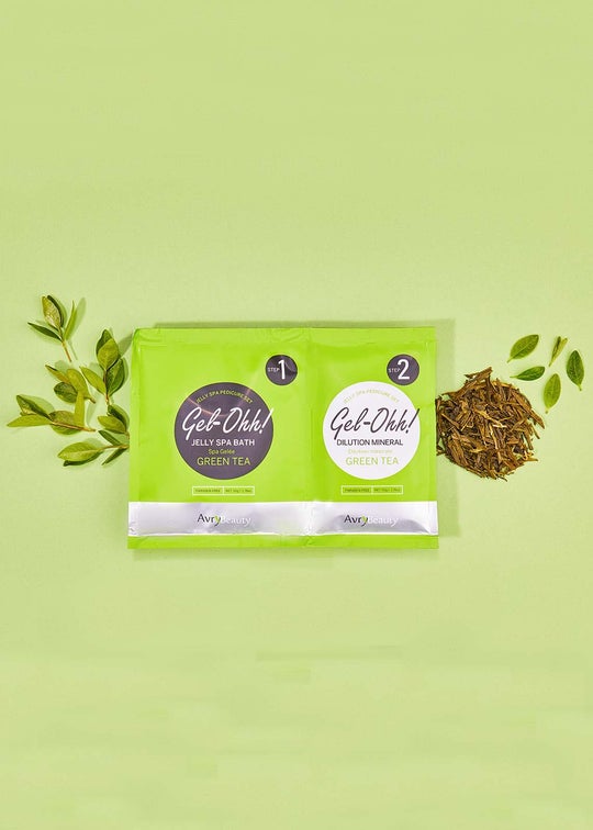 Avry Beauty Gel-Ohh Jelly Spa Bath - Green Tea