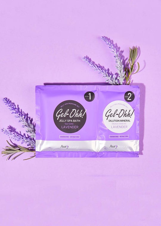 Avry Beauty Gel-Ohh Jelly Spa Bath - Lavender