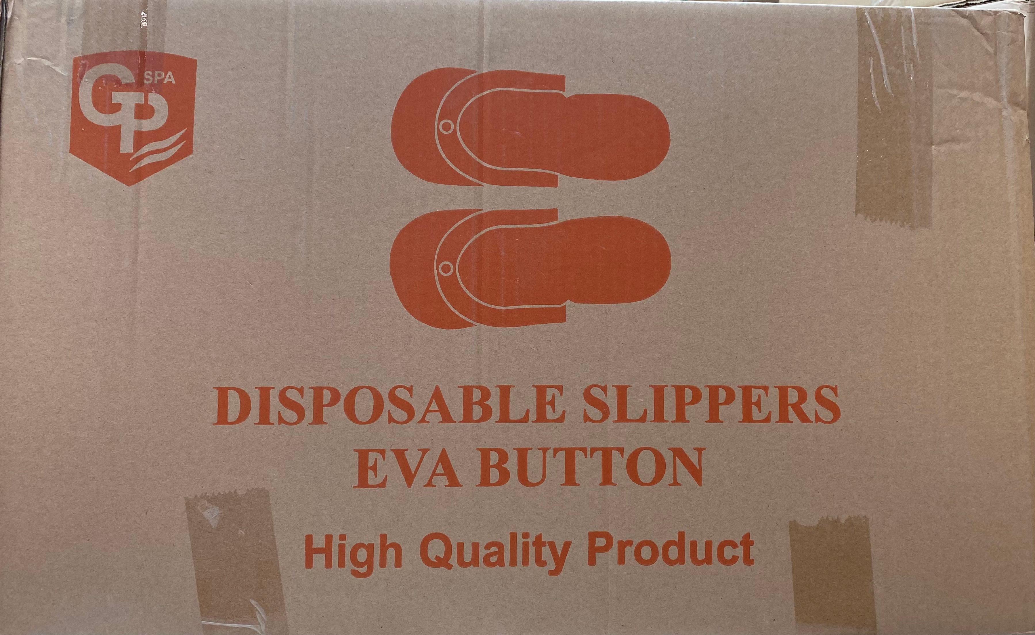 Disposable Slipper Eva Button