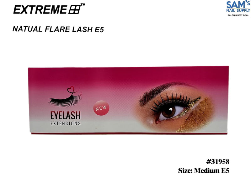Extreme Natural Flare Lash Knot Free E5 - Trung bình