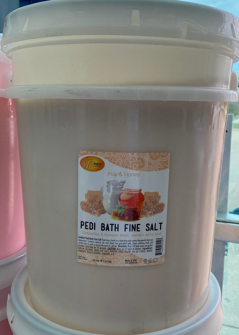 Chemco Salt Bath Bucket - Milk & Honey