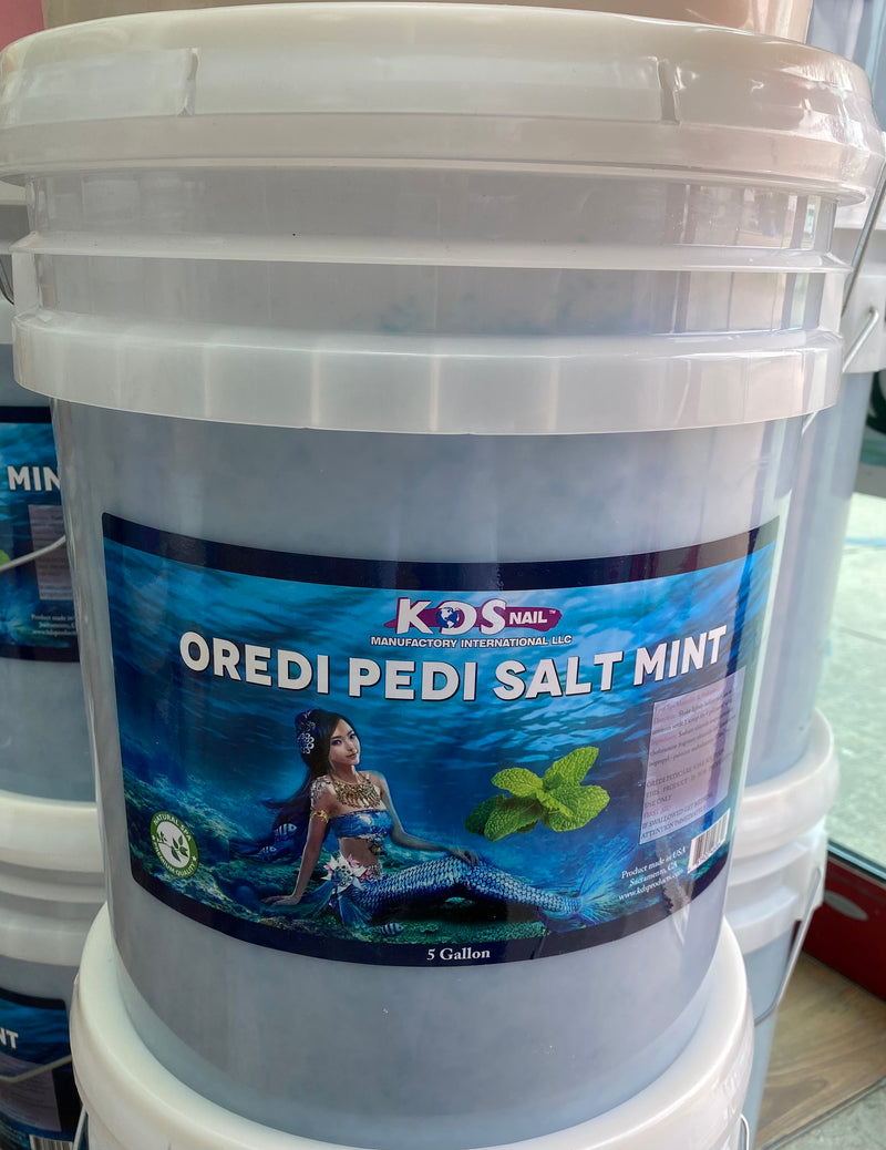 KDS Oredi Pedi Salt Bucket - Mint
