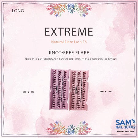 Extreme Natural Flare Lash Knot Free E5 - Long