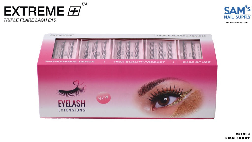 Extreme Triple Flare Lash E15 - Short