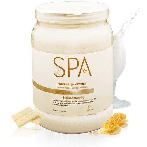 BCL Spa Massage Cream Milk & Honey with Chocolate (64 oz)