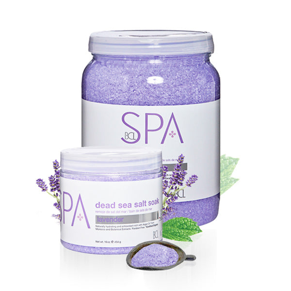 BCL SPA Dead Sea Salt Soak Lavender + Mint (64 oz)