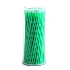 100 Pieces Micro Applicator Brushes Lash Micro Swabs for Eyelash Extensions, Makeup