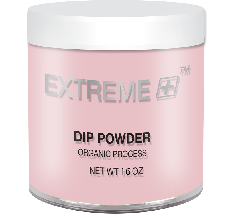 EXTREME+ Dipping Powder Organic - Pink &amp; White: Intense Pink - 16 oz