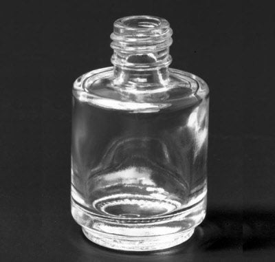 Empty Glass Polish Bottle 0.5oz - Blank