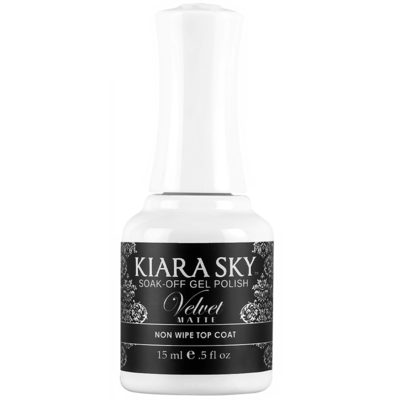 Kiara Sky GEL Matte Velvet Non Wipe Top Coat