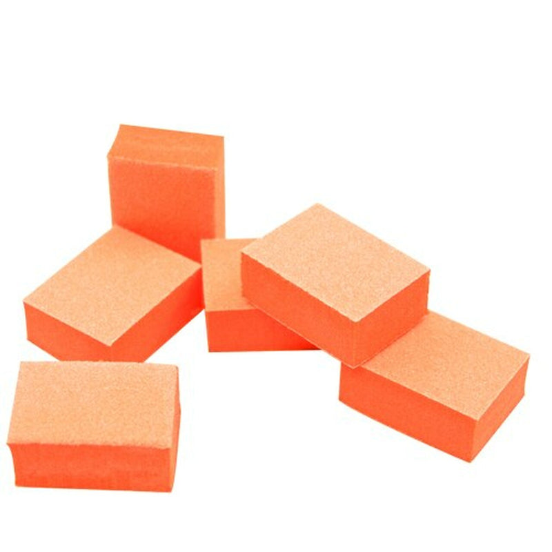 HappyFeet Mini Buffer Orange White 80/100***SALE SALE $47/CASE1500***