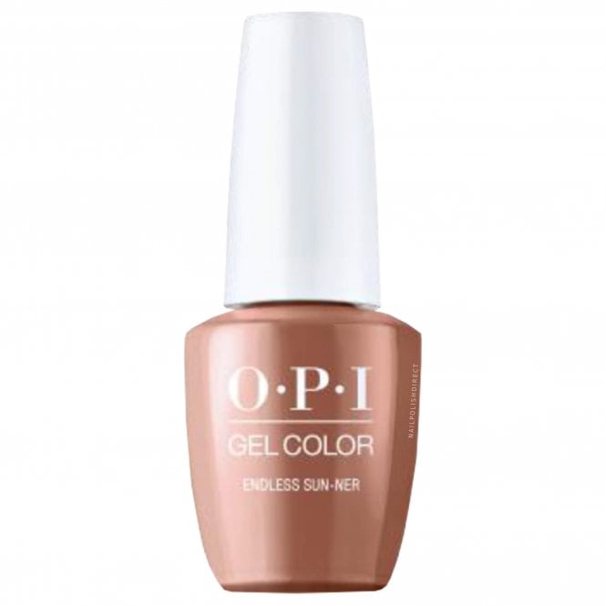 OPI Gel Color Malibu Summer Collection 2021  - GCN79 Endless Sun-nera