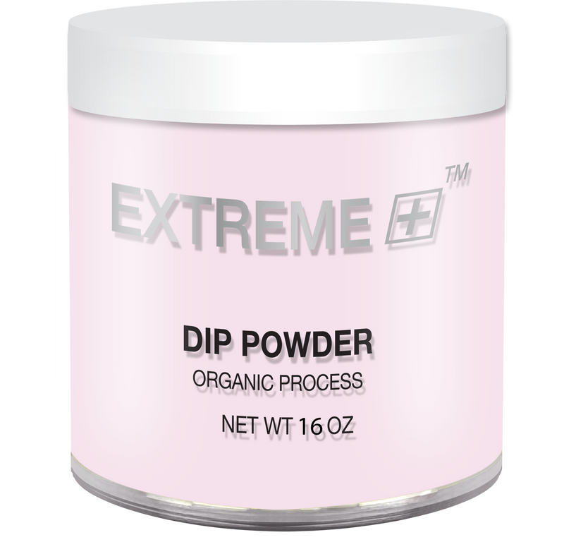 EXTREME+ Dipping Powder Organic - Pink &amp; White: Pure Pink - 16 oz