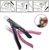 Manicure Tips Cutter Nail Scissors Acrylic False Nail Clipper Nail Art U Edge