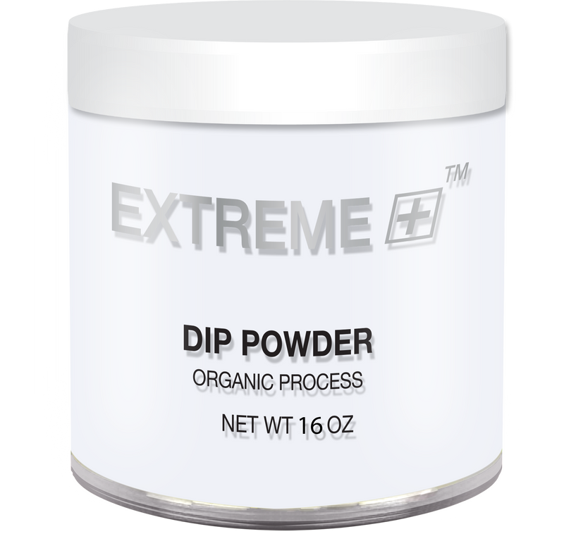 EXTREME+ Dipping Powder Organic - Pink & White: Super White 16oz