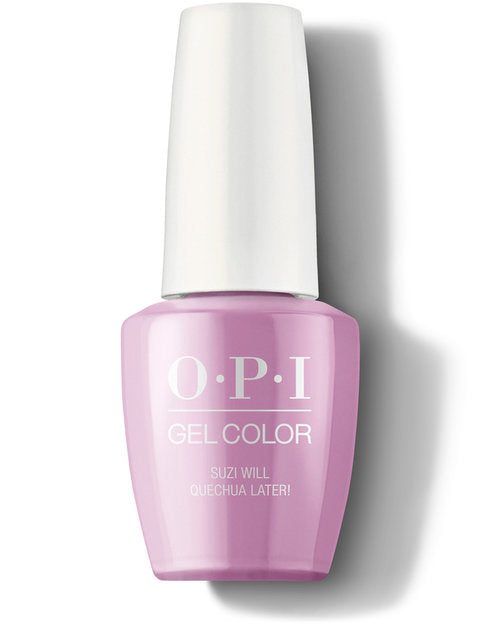 OPI Gel - P31 Suzi Will Quechua Later!