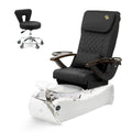 Thunder Pedicure Spa Chair - Marble Base - Unicorn Bowl - C01 Leather