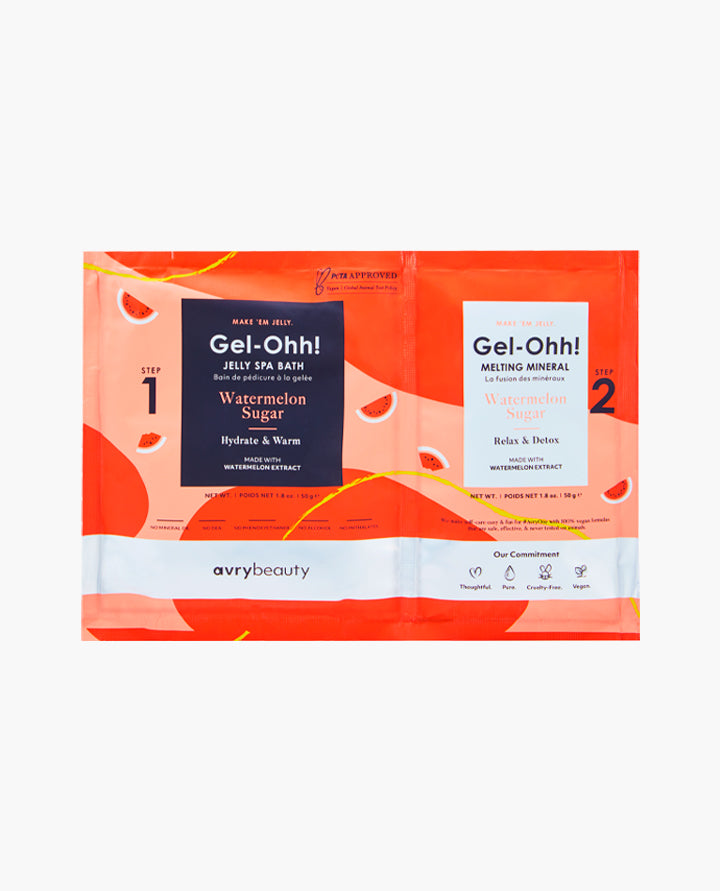 Avry Beauty Gel-Ohh Jelly Spa Bath - Watermelon