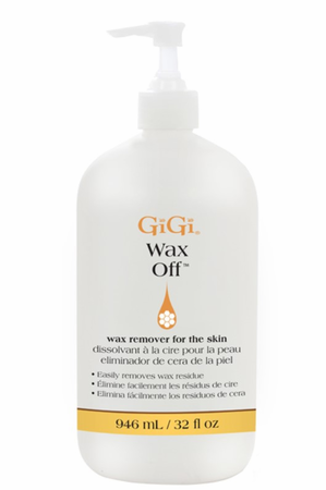 GiGi Wax Off Hair Wax Remover, After-Wax Solution with Aloe Vera, for Sensitive Skin 32 oz