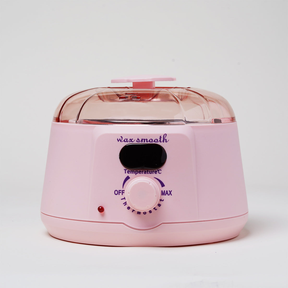 WaxSmooth Wax Warmer Pink Clear Cap