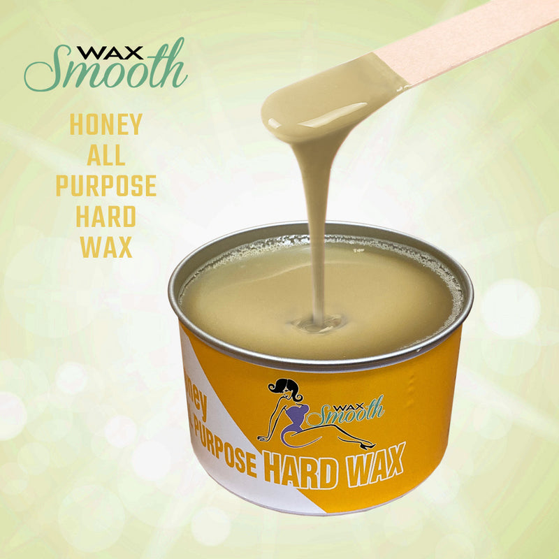 WaxSmooth Honey All Purpose Hard Wax 14 oz - Honee
