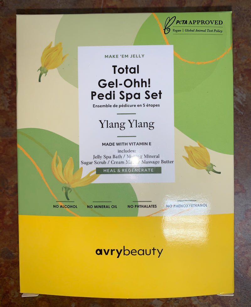 Avry Beauty Gel-Ohh Pedicure 5 Steps - Ylang Ylang